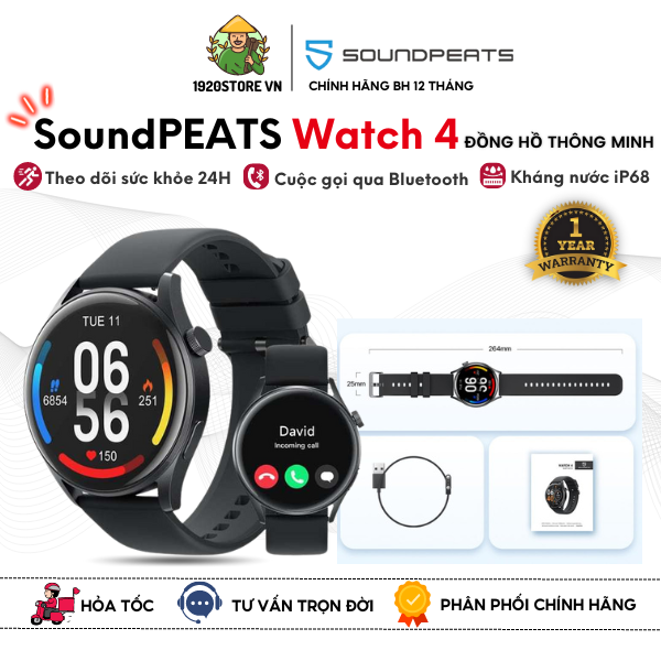 SoundPEATS Watch 4